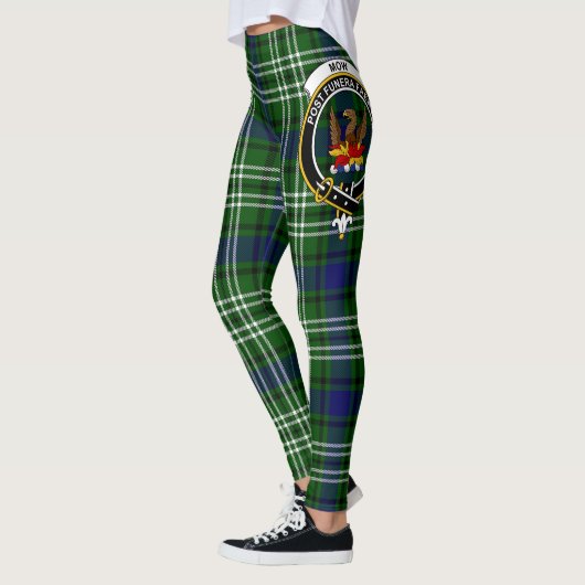 Scotstee Clan Mow Crest Tartan Vrouwen Leggings (Links)