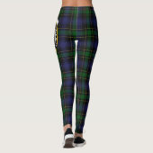 Scotstee Clan Mowat Crest Tartan Women Leggings (Achterkant)