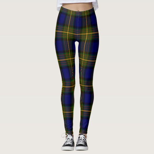 Scotstee Clan Muir Ancient Tartan Women Leggings (Voorkant)