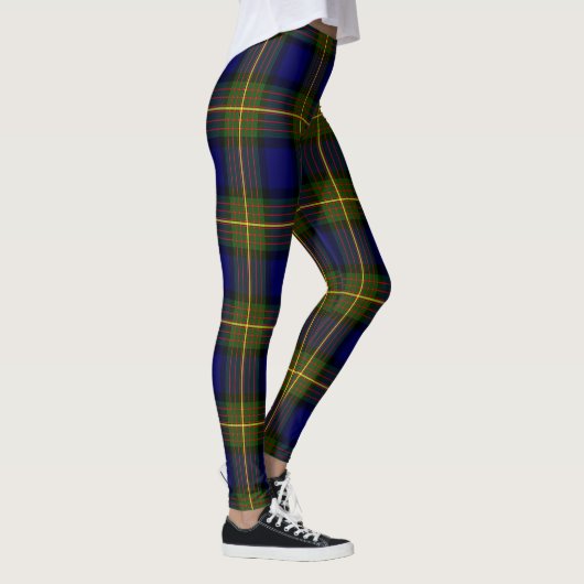 Scotstee Clan Muir Ancient Tartan Women Leggings (Rechts)
