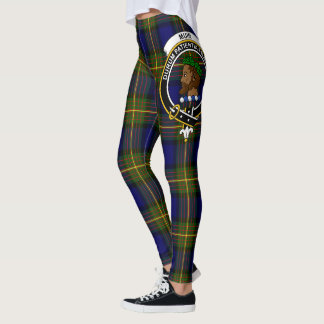 Scotstee Clan Muir Crest Tartan Dames Leggings