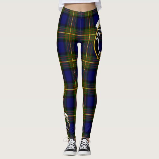 Scotstee Clan Muir Crest Tartan Vrouwen Leggings (Voorkant)
