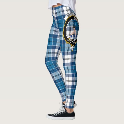 Scotstee Clan Muirhead Blue Crest Tartan Vrouwen Leggings (Links)