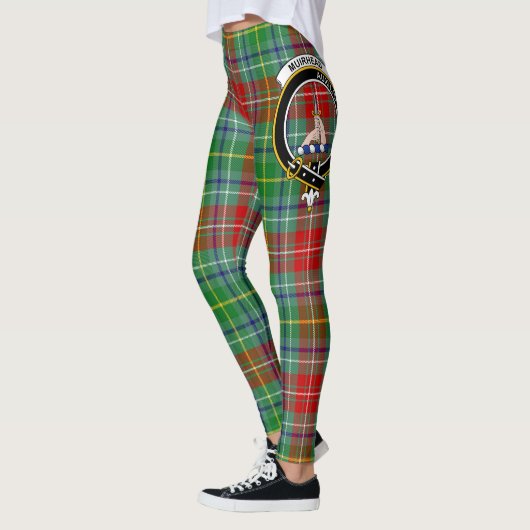 Scotstee Clan Muirhead Crest Tartan Vrouwen Leggin Leggings (Links)