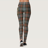 Scotstee Clan Murray van Atholl Weathered Crest Leggings (Achterkant)