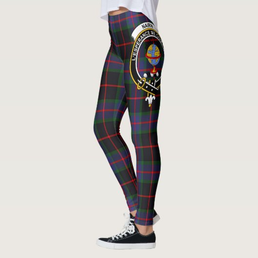 Scotstee Clan Nairn Crest Tartan Vrouwen Leggings (Links)
