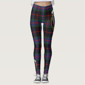 Scotstee Clan Nairn Crest Tartan Vrouwen Leggings (Voorkant)