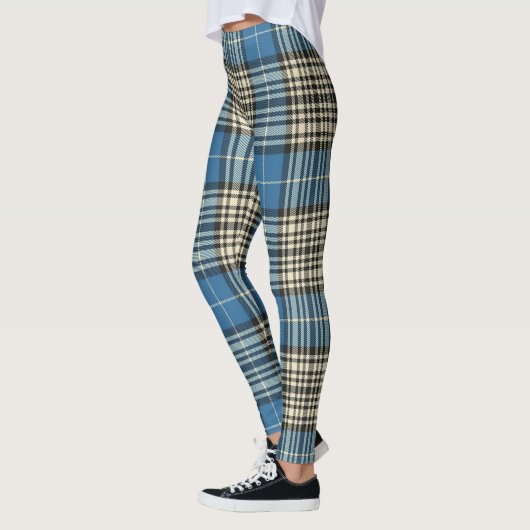Scotstee Clan Napier Ancient Ancient Tartan Vrouwe Leggings (Links)