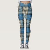 Scotstee Clan Napier Ancient Ancient Tartan Vrouwe Leggings (Voorkant)
