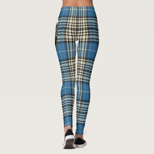 Scotstee Clan Napier Ancient Crest Tartan Vrouwen Leggings (Achterkant)