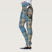 Scotstee Clan Napier Ancient Crest Tartan Vrouwen Leggings (Links)