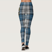 Scotstee Clan Napier Crest Tartan Vrouwen Leggings (Achterkant)