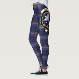 Scotstee Clan Nevoy Crest Tartan Vrouwen Leggings