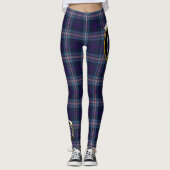 Scotstee Clan Nevoy Crest Tartan Vrouwen Leggings (Voorkant)
