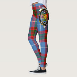 Scotstee Clan Newton Crest Tartan Vrouwen Leggings