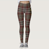 Scotstee Clan Nicolson Hunting Verweerde Crest Leggings (Voorkant)