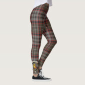 Scotstee Clan Nicolson Hunting Verweerde Crest Leggings (Rechts)