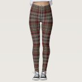 Scotstee Clan Nicolson Hunting Weathered Tartan Leggings (Voorkant)