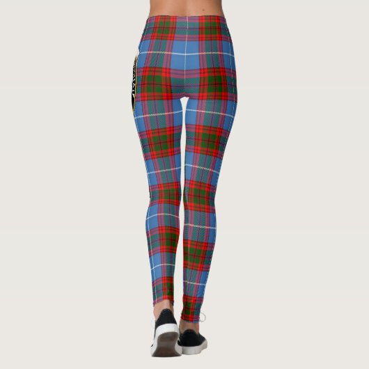 Scotstee Clan Nicolson Modern Crest Tartan Vrouwen Leggings (Achterkant)