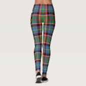 Scotstee Clan Norvel Crest Tartan Dames Leggings (Achterkant)
