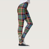Scotstee Clan Norvel Crest Tartan Dames Leggings (Rechts)