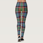 Scotstee Clan Norvel Tartan Dames Leggings (Achterkant)
