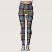 Scotstee Clan Norvel Tartan Dames Leggings (Voorkant)