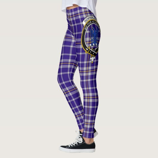 Scotstee Clan Ochterlony Crest Tartan Vrouwen Leggings (Links)