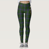 Scotstee Clan Ogilvie Hunting Crest Tartan Vrouwen Leggings (Voorkant)