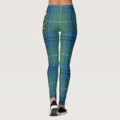 Scotstee Clan Oliphant Ancient Crest Tartan Vrouwe Leggings (Achterkant)