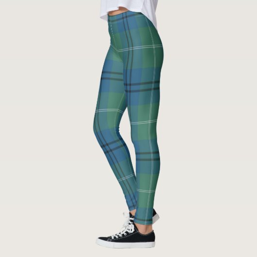 Scotstee Clan Oliphant Ancient Tartan Vrouwen Leggings (Links)