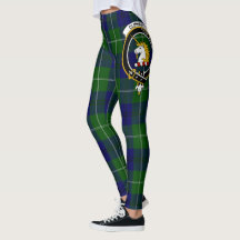 Scotstee Clan Oliphant Crest Tartan Vrouwen Leggin