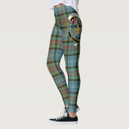 Scotstee Clan Paisley Crest Tartan Vrouwen Legging