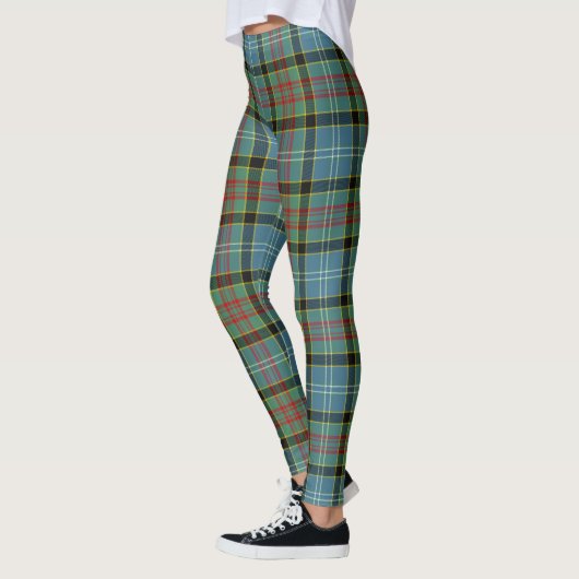 Scotstee Clan Paisley Tartan Vrouwen Leggings (Links)