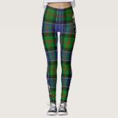 Scotstee Clan Paterson Crest Tartan Vrouwen Leggin Leggings (Voorkant)