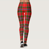 Scotstee Clan Paterson Red Tartan Women Leggings (Achterkant)