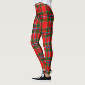 Scotstee Clan Paterson Red Tartan Women Leggings (Links)