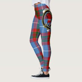 Scotstee Clan Pentland Crest Tartan Vrouwen Leggin Leggings