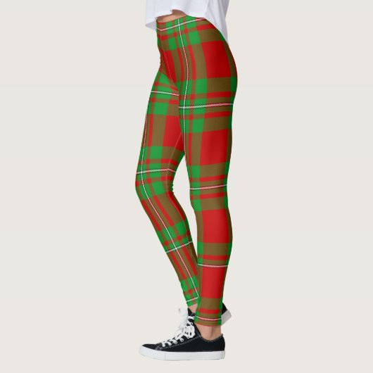 Scotstee Clan Peter Tartan Leggings vrouwen (Links)