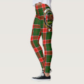 Scotstee Clan Pollock Crest Tartan Vrouwen Legging (Links)
