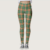 Scotstee Clan Pollock Hunting Crest Tartan Women Leggings (Voorkant)