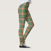 Scotstee Clan Pollock Hunting Crest Tartan Women Leggings (Rechts)