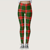 Scotstee Clan Pollock Tartan Vrouwen Leggings (Voorkant)