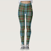 Scotstee Clan Porterfield Crest Tartan Vrouwen Leggings (Voorkant)