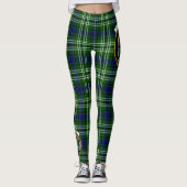 Scotstee Clan Purves Crest Tartan Women Leggings (Voorkant)