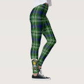Scotstee Clan Purves Crest Tartan Women Leggings (Rechts)