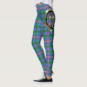 Scotstee Clan Ralston Crest Tartan Vrouwen Legging (Links)