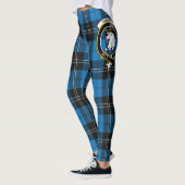 Scotstee Clan Ramsay Blue Ancient Crest Tartan Leggings (Links)