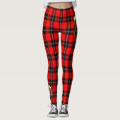 Scotstee Clan Ramsay Crest Tartan Vrouwen Leggings (Voorkant)