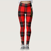 Scotstee Clan Ramsay Modern Crest Tartan Vrouwen Leggings (Voorkant)